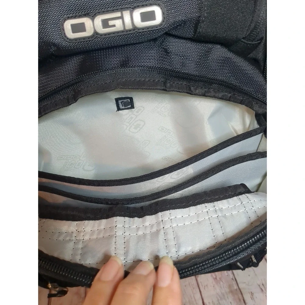 OGIO Tech Specs Metro Street Backpack Black Bag W/ General Mills Patch
